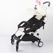 Подлокотник для детской коляски, 360 градусов, бампер для коляски, детские коляски, адаптеры, аксессуары для детской коляски H7EB