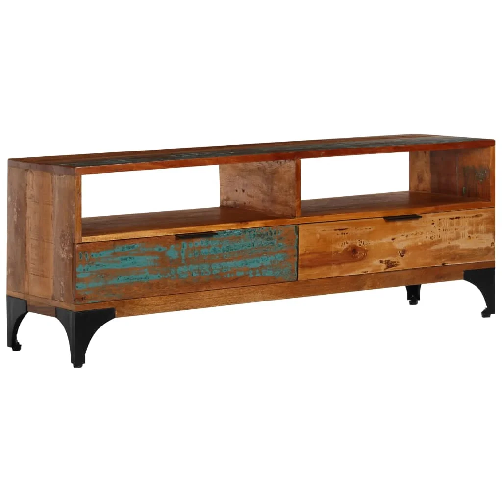 

Solid Wood Tv Cabinet In Living Room Modern Tv Stand VidaXL TV Cabinet Functional Table Monitor Riser Fast Delivery 118x35x45