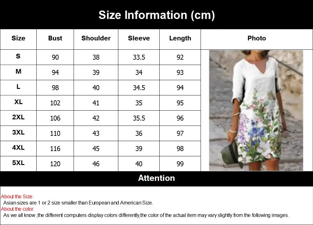 Women Casual Geometrical Print Dress Vintage Printed V-neck Knee Length Straight Dresses Summer Short Sleeve Dresses Plus Size bridesmaid dresses