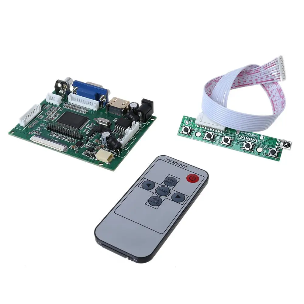 1 компл. Дистанционное управление HdMI VGA 2AV 50PIN для AT070TN90 92 94 Модуль платы драйвера
