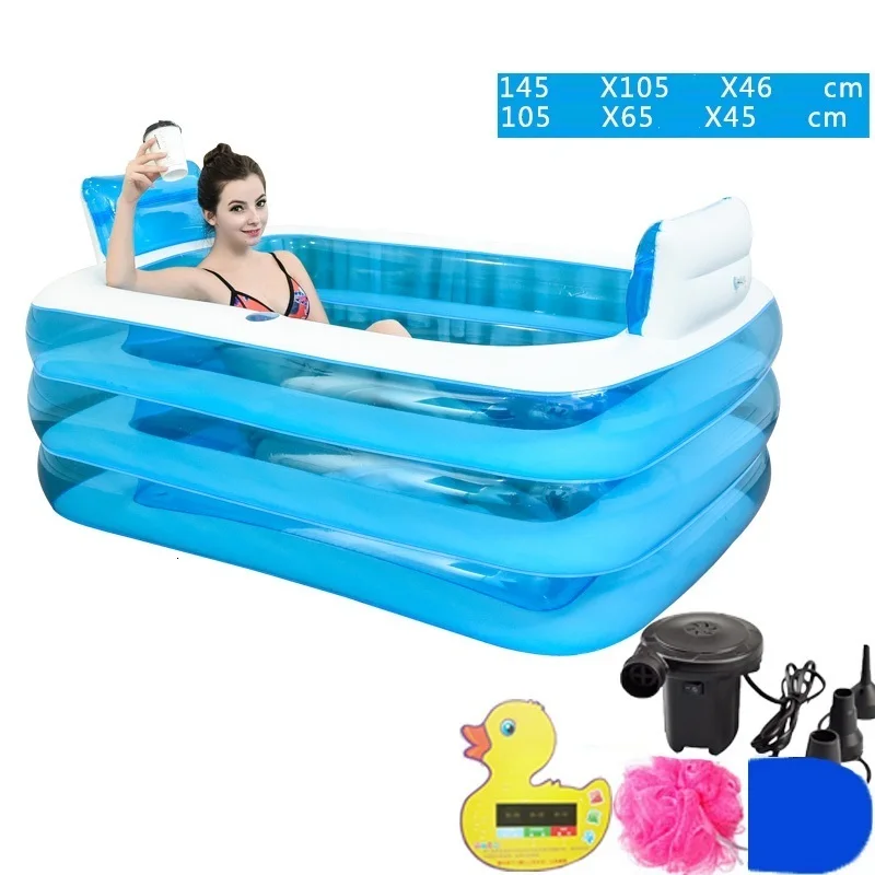 Shampooer портативный баньхо ноги Baignoire гибкий плавательный бассейн сауна горячая ванна Banheira надувная Ванна