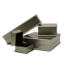 Novo Estilo de Grau Superior de Pintura caixa de Jóias Caixa de Anel Jewlery Handfeel Sedoso Caixa Colar Pulseira Caixa de Ouro(China)