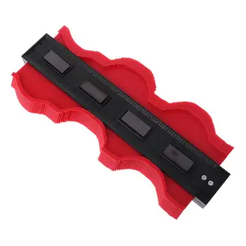 

250mm Template Ruler Scale Plastic Irregular Profile Copy Gauge Contour-Gauge Duplicator Tiling Laminate Tiles Wood Marking Tool