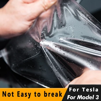 

Car Protection Film Precut Car Interior Scratch Prevent Clear Paint Protection Film For Tesla Model3 Self-healing Scratch Resist
