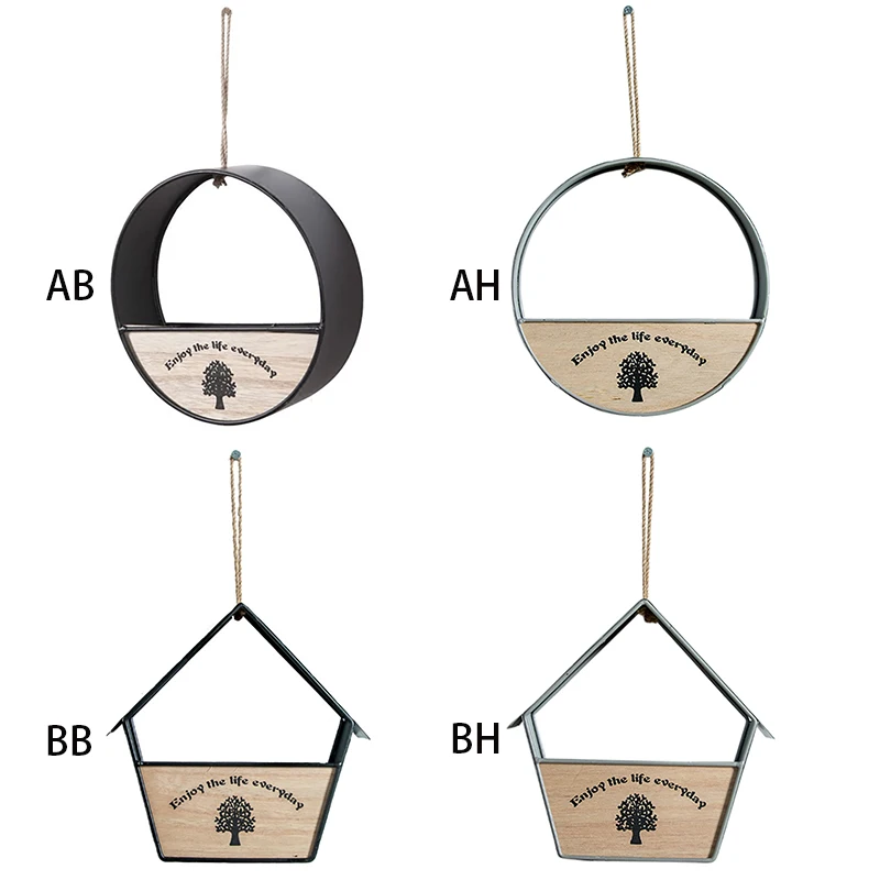 Flower Pot Hanger For Wall Decoration, Wall Hanging Basket Holder Outdoor Garden Balcony Hanging Flower Pot