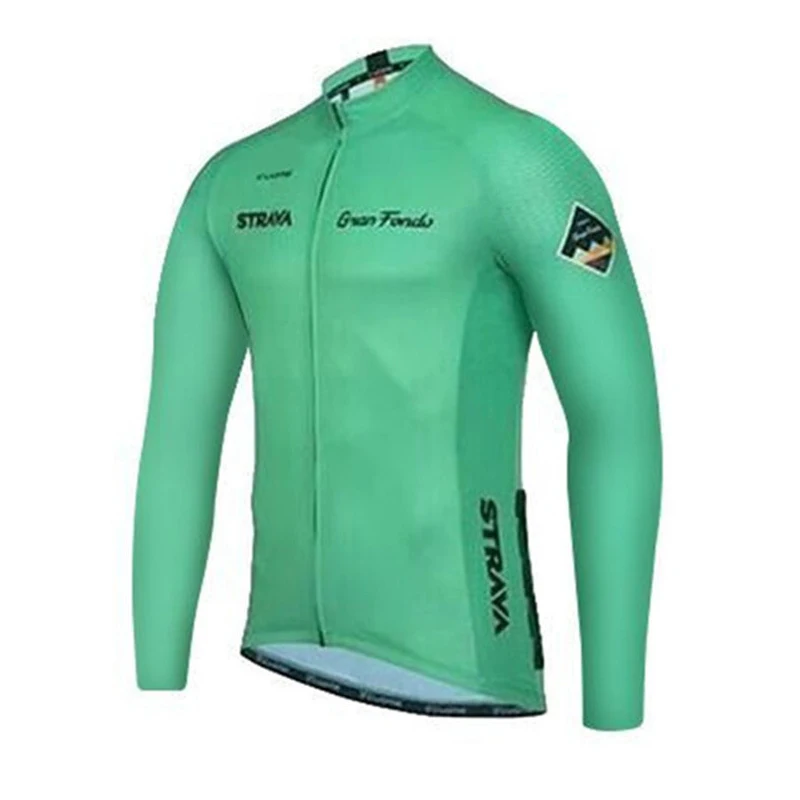 Командная трикотажная веломайка рубашка для езды на велосипеде Для мужчин дышащий с длинным рукавом Топы велосипед спортивная форма гоночная одежда Ropa Ciclismo Y092