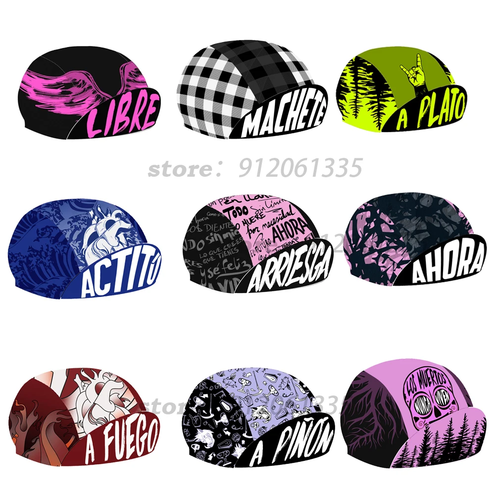 Actito Or Die Spain Multi Styles Cycling Cap Men And Women Bike Wear Headdress Hat Road Mountain Race Headwear | Спорт и развлечения