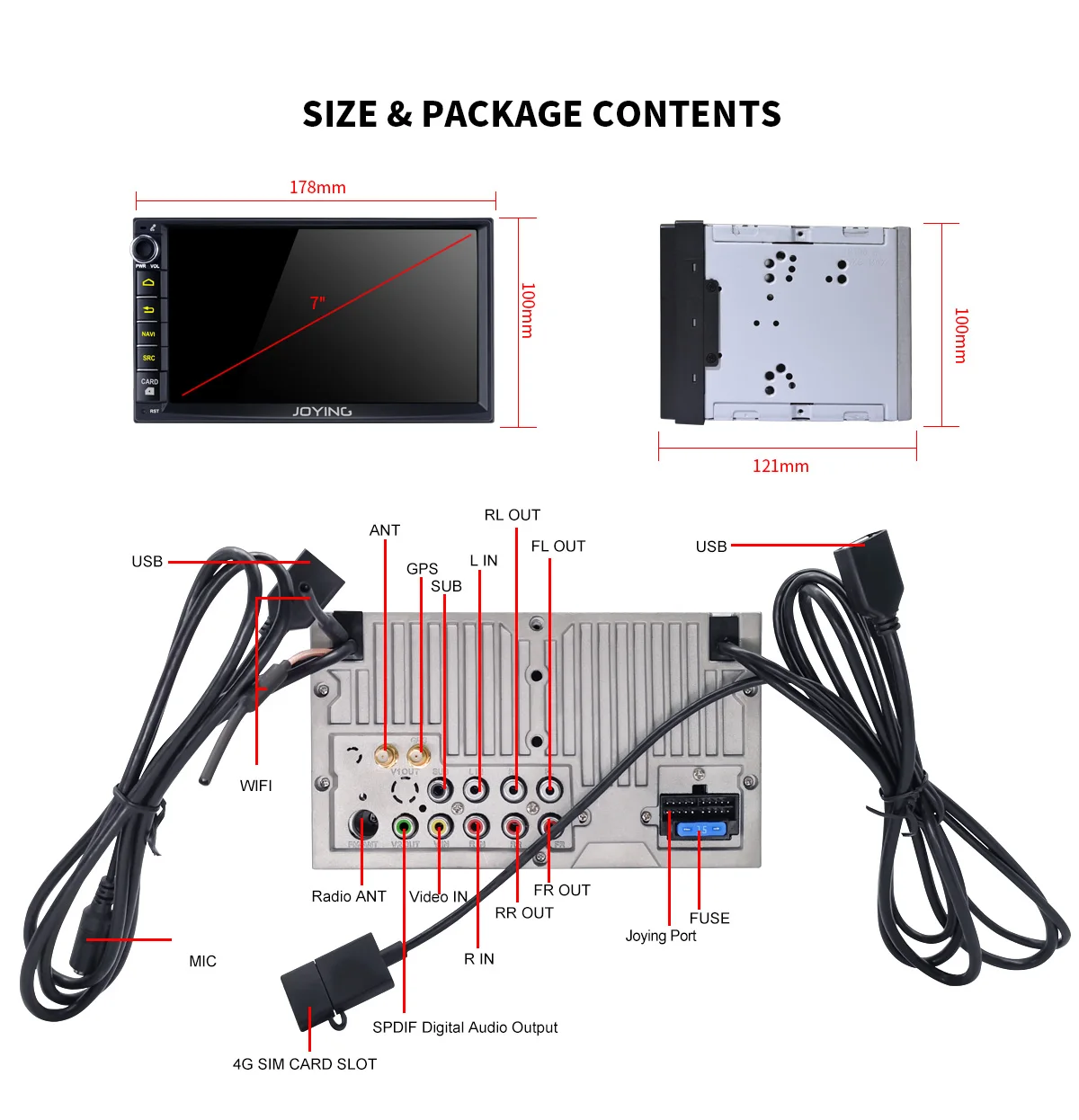 Flash Deal Latest 2 Din 7