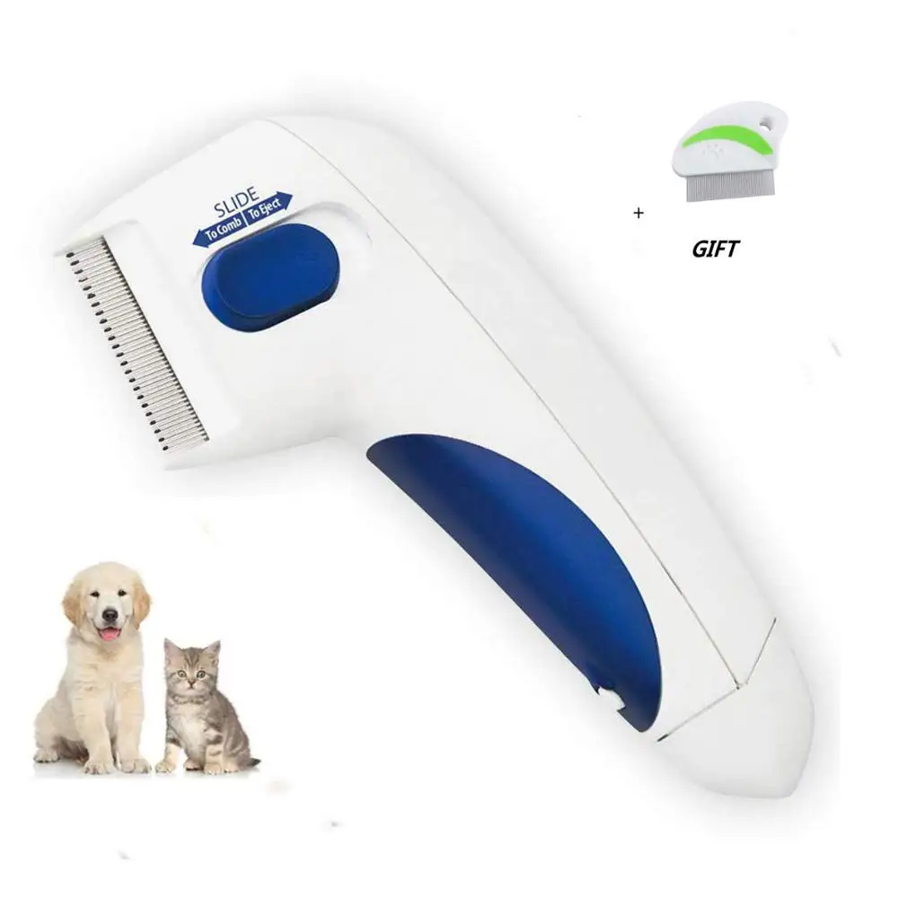 

Flea Comb Electric Head Lice Comb Head Lice Removal Perfect Pet Flea and Tick Comb Tool