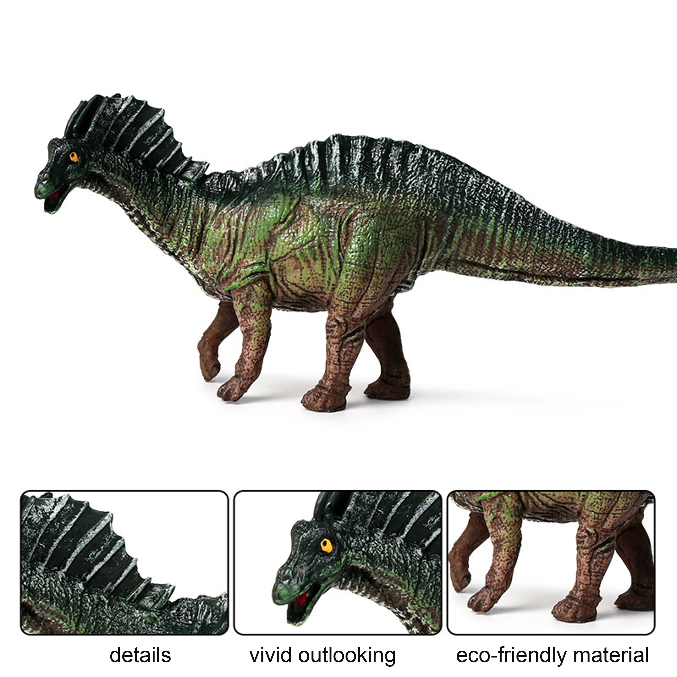 1 шт. микс модель зеленый красный Amargasaurus фигурка Популярная Настольная Декор Дети Любимый динозавр игрушки Топ Рождественский подарок для мужчин