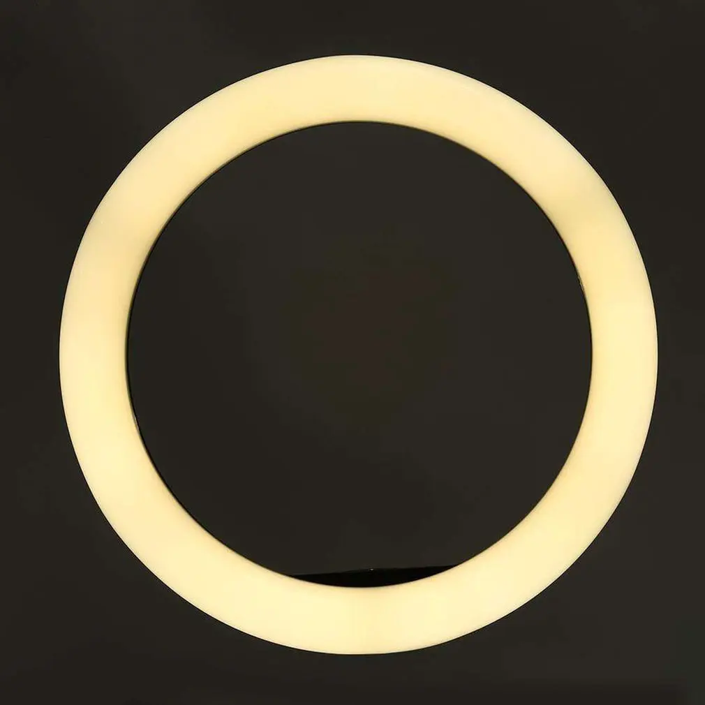 10inch Photography LED Selfie Ring Light three-speed Stepless Lighting Dimmable For Makeup Video Live Studio