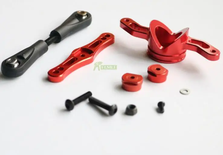 Сплав CNC двойные рулевой ручки наборы подходят для 1/5 Losi 5ive T Rovan LT kingmotor x2