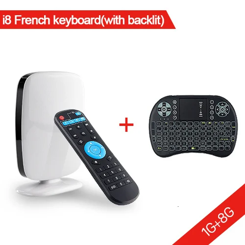 Медиаплеер Leadcool R9 Android 8,1 tv Box 1G 8G RK3229 Mali400MP HDMI 2,0 Smart поддержка ТВ-коробок 2,4G Wifi Smart Top Box - Цвет: 1G 8G Box with I8TF