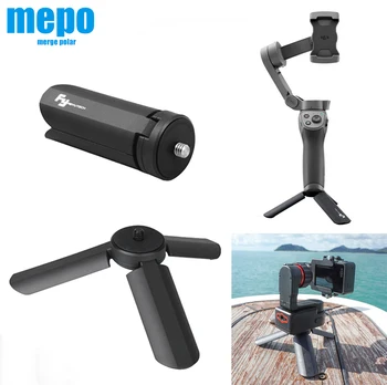 

Foldable Gimbal Stabilizer Tripod Hand Grip For Osmo Mobile 3 2 Zhiyun Smooth 4 FeiYu Handheld Gimbal Camera Desktop Stand Base
