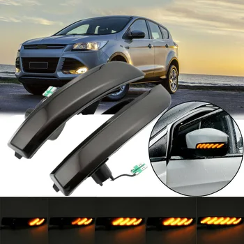 

Car Rear View Mirror Turn Signal Light Replacement Right Left For Ford Kuga Ecosport Rear View Mirror Turn Signal Light