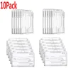 10 Pack Heavy Duty 2-Sided ID Badge Holder Hard Plastic Horizontal & Vertical Clear Holder With Thumb Slots 2-3 ID Card Holder ► Photo 1/6