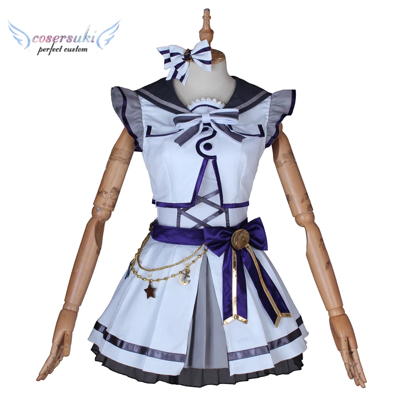 Tsushima Yoshiko Lovelive! Aqour 6th юбилей вечерние Takami Chika Sakurauchi Косплей Костюм сценическая одежда идеально подходит для вас - Цвет: Tsushima Yoshiko