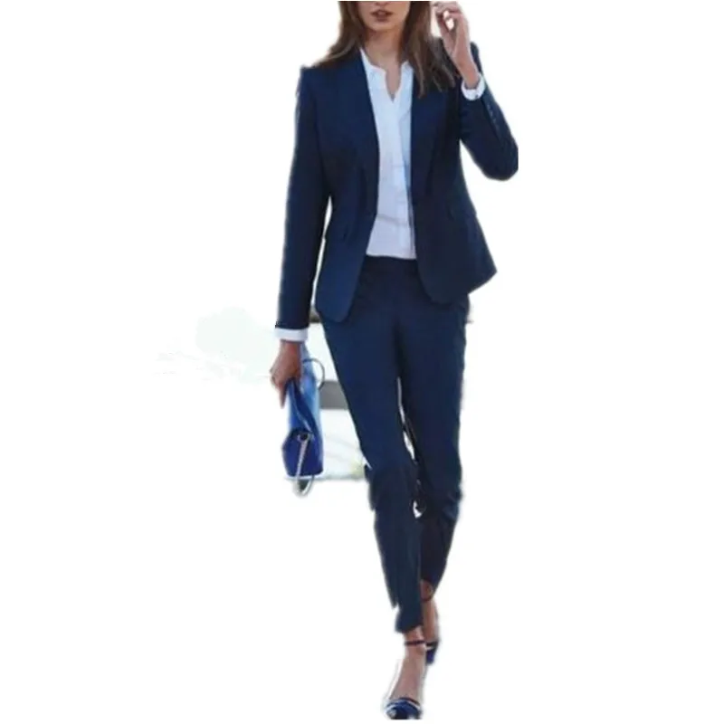

Women Pant Suits Custom Made Women Ladies Office Business Suits Jacket+Pants Formal Suits Custom