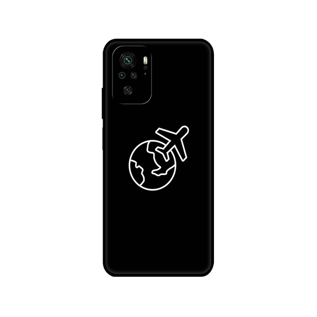 Xiaomi Redmi Note 10 Case 4G 5G Back cover For Redmi Note 10 Pro Phone Cover on Redmi Note 10S bumper silicon black tpu case