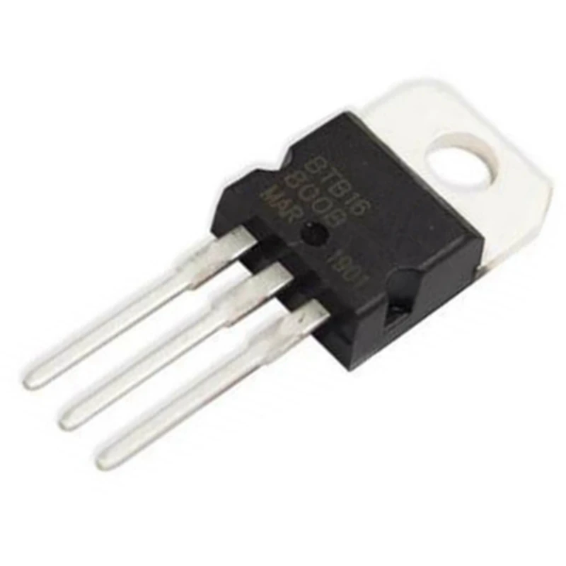 BTB16-700SW TO-220 - 5 Pièces - Triacs Pour Circuits électriques - Composant électronique Fiable