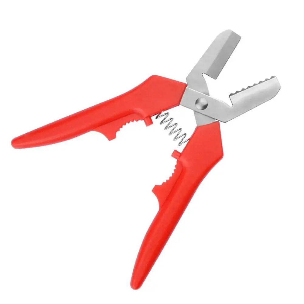 Nut Cracker Multi functional Chestnut Opener With Non slip Handle Automatic Rebound Design