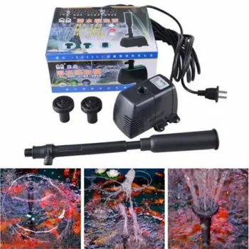 

8/16/22w Mini Submersible Aquairum Fountain Pump For Fish Tank Pond Garden Water Pump With Fountain Oxygen Water Circulating