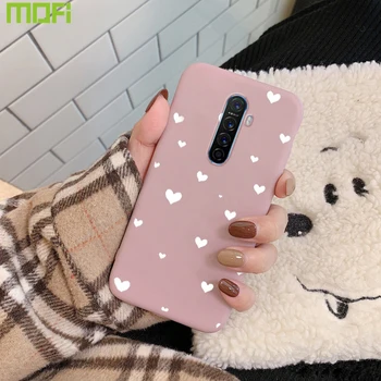 

Realme X2 Pro Case Girly Purple Silicone Pink Green Cute Love Heart Shape Soft For Oppo Realme X2 Pro Cover Glove Protector Capa