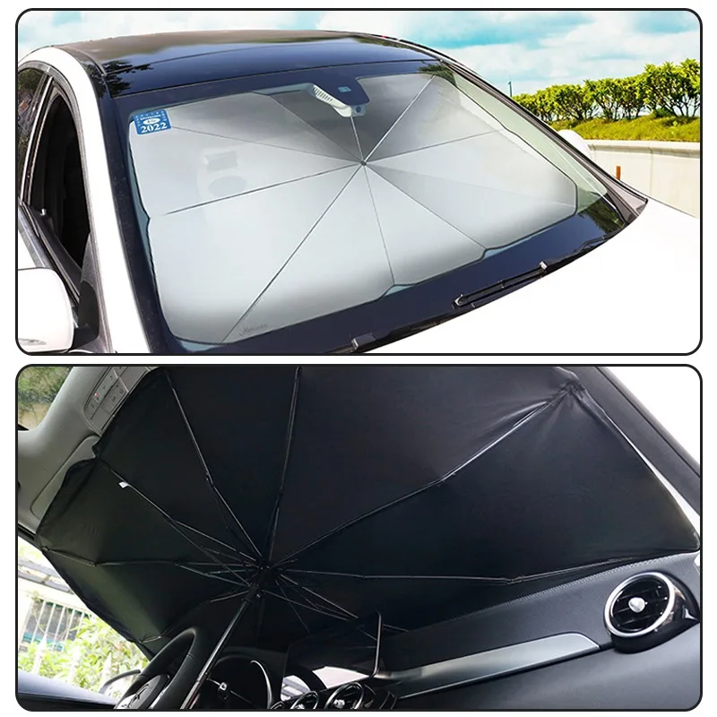 protection solaire UV pour pare-brise de voiture, 160x86cm, Film pour  fenêtre avant