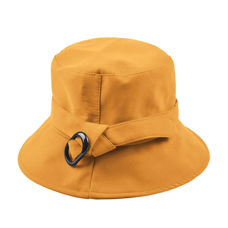 GAOKE Fashion Women Cotton Bucket Hat Double Side Fishing Boonie Bush Cap Visor Sun With High Quality Hot Sale