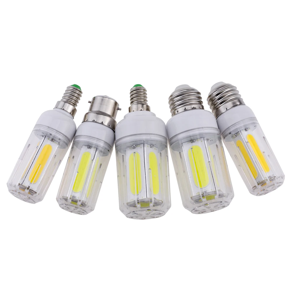 5Pcs LED COB Corn Light Bulbs E27 E26 E14 E12 B22 Lamps 220V 110V 12W 16W Bright White Ampoule Bombilla for Home House Bedroom