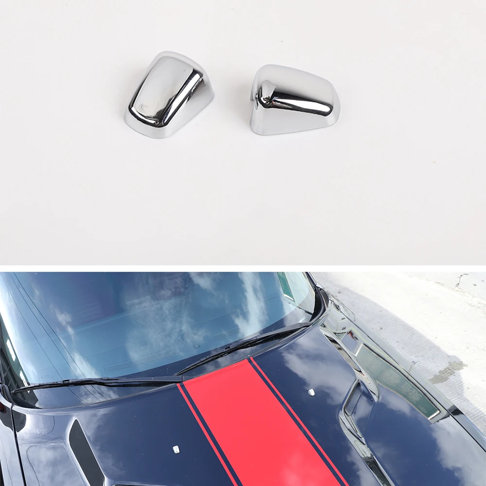 

Car Front Water Spray Decoration Cover Trim Styling For Dodge Charger 2010-2014 For Dodge Ram 2010-2015 For Challenger 2009-2014