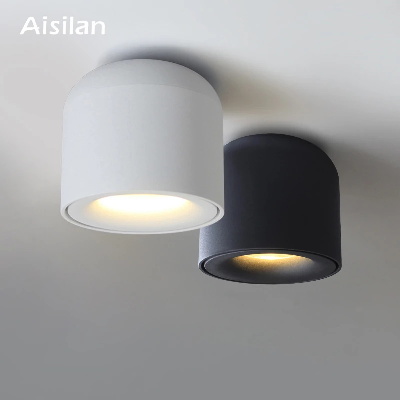 Aisilan Surface Mounted LED Ceiling Light  Spot Light  for Living Room, Bedroom, Kitchen, Corridor Ceiling Lamp AC 90v-260v wall lamps for living room
