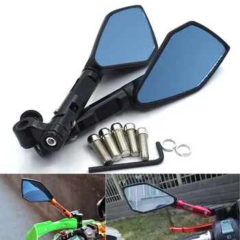 

Universal 8mm 10mm motorcycle rearview mirror CNC aluminum side mirror FOR Honda CB400 CB500F CB500X CB599 CB600/F CB650F CB1000