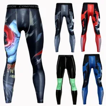 Леггинсы с 3D принтом, компрессионные колготки, брюки, мужские спортивные штаны, длинные брюки, быстросохнущие, крутые спортивные штаны, весенние тренировочные штаны