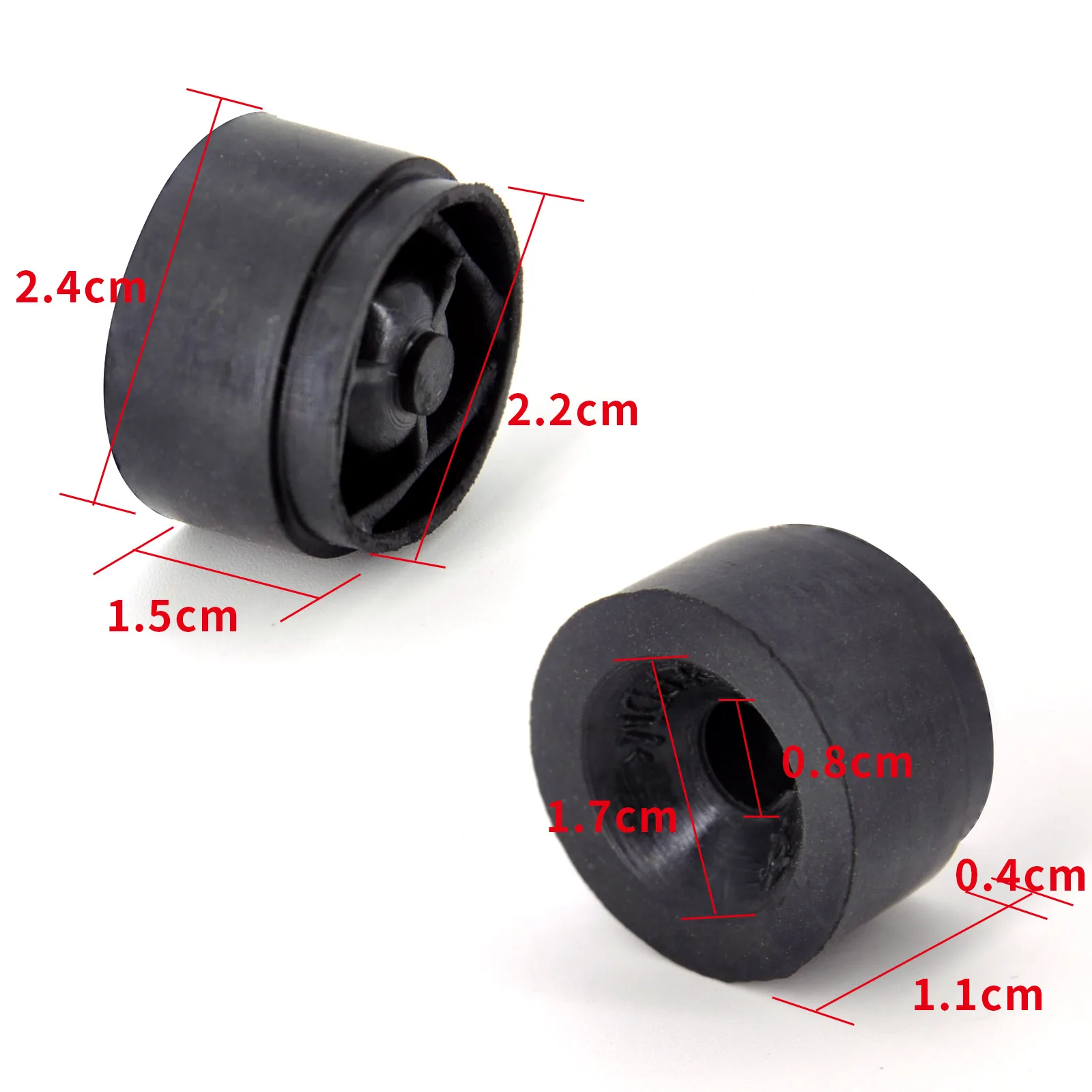 4Pcs Engine Rubber Mounting Bush For Ford Focus II 2004-2011 OE#4M5G-6A994-AA 1434444 Protective Cover Under Guard Plate Rubber