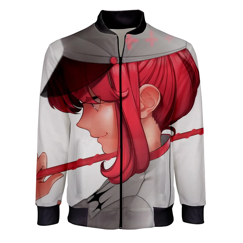 Kill La 3D куртки с печатью для мужчин/женские модные аниме Верхняя одежда со стоячим