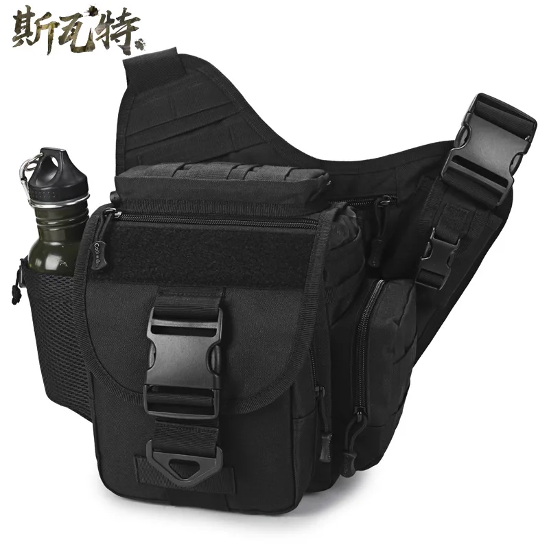

DSLR Camera Bag Men's Lure Fishing Bag Toolkit Alforja Crossbody/shoulder Bag Camera Bag Tactical Waist Pack Large Saddle Bag