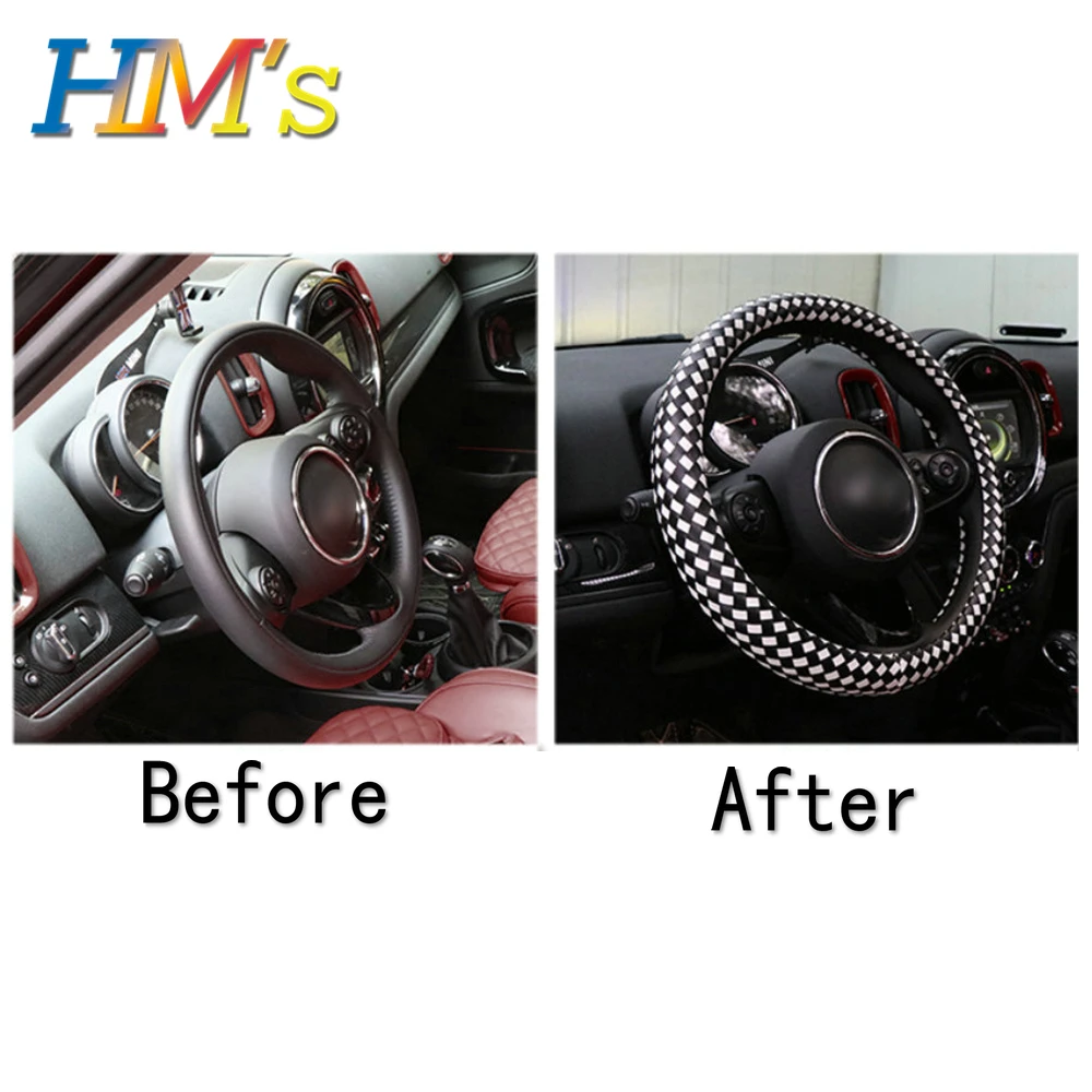 Ручной чехол на руль, аксессуары для Mini Countryman R60 F60 для Mini Cooper R56 F56 F55 F57 R57 для Clubman F54 R55