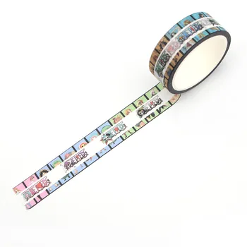 

20pcs/lot Cartoon One Piece Hand Account Washi Tape Album Diary Decoration DIY Colorful Tape Stationery Adhesive Tape AL2924