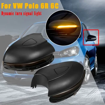 

For Volkswagen VW GOLF 6 VI MK6 GTI R line R20 Touran LED Dynamic Turn Signal Light Flasher Flowing Water Blinker Flashing Light