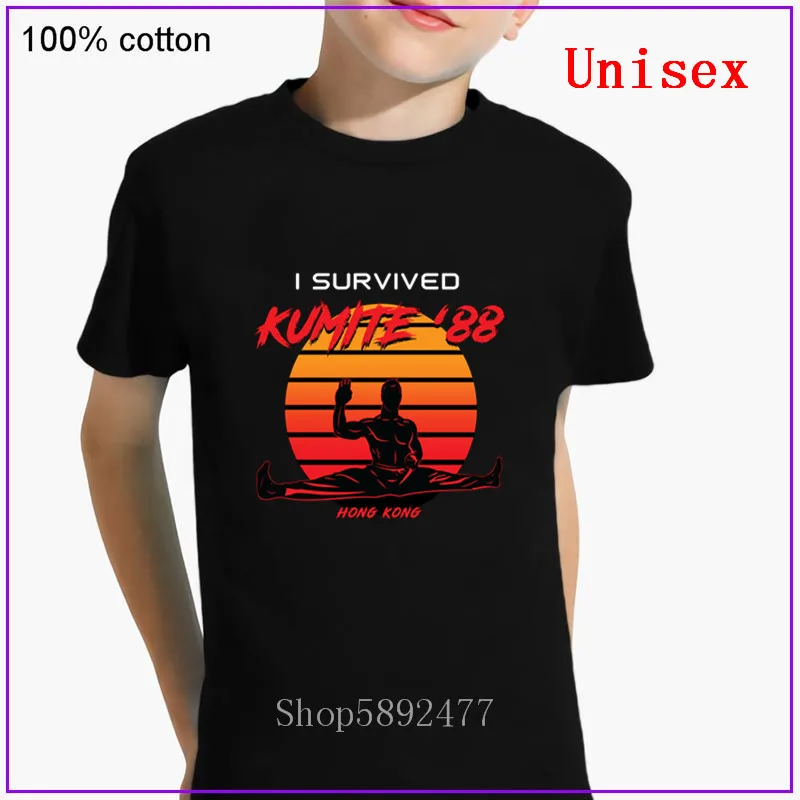 Новинка 2020 года Забавная футболка с короткими рукавами Kumite ➈ martial arts I Survival