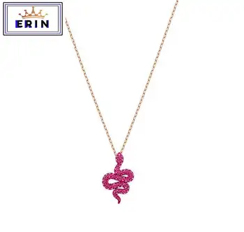 

High quality SWA unique personality red snake, mysterious Pendant Necklace