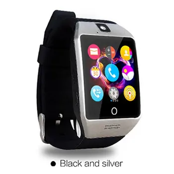 

Q18s Bluetooth Smart Watch for men lady Support GSM SIM Card Audio Camera Fitness Tracker Pedometer for Android iOS Mobile Phone