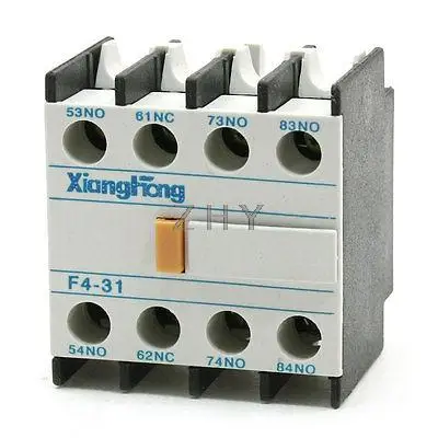 

F4-31 3NO+1NC Auxiliary Block Wire Connector for AC Contactor