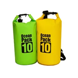 5л/10л/15л/20л/30л плавающая водонепроницаемая сумка для хранения Рулон Топ мешок держит снаряжение рюкзак для каякинга рафтинг катание на