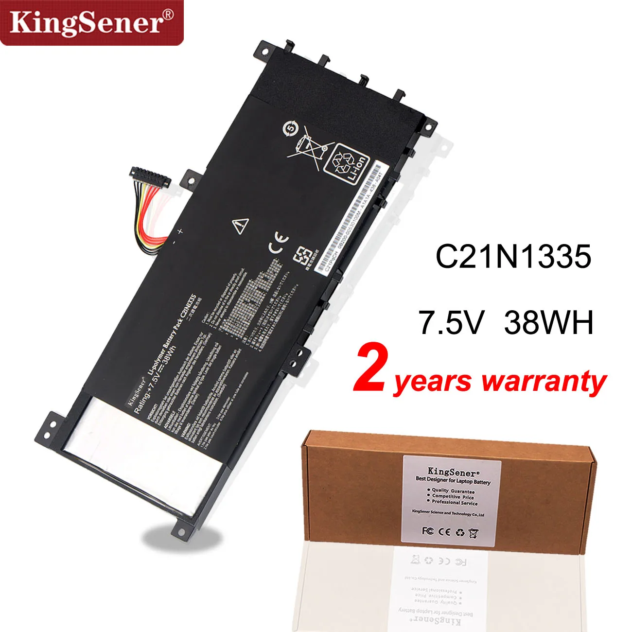 Новый телефон KingSener C21N1335 Аккумулятор для ноутбука ASUS VivoBook S451 S451LA S451LB S451LN серия