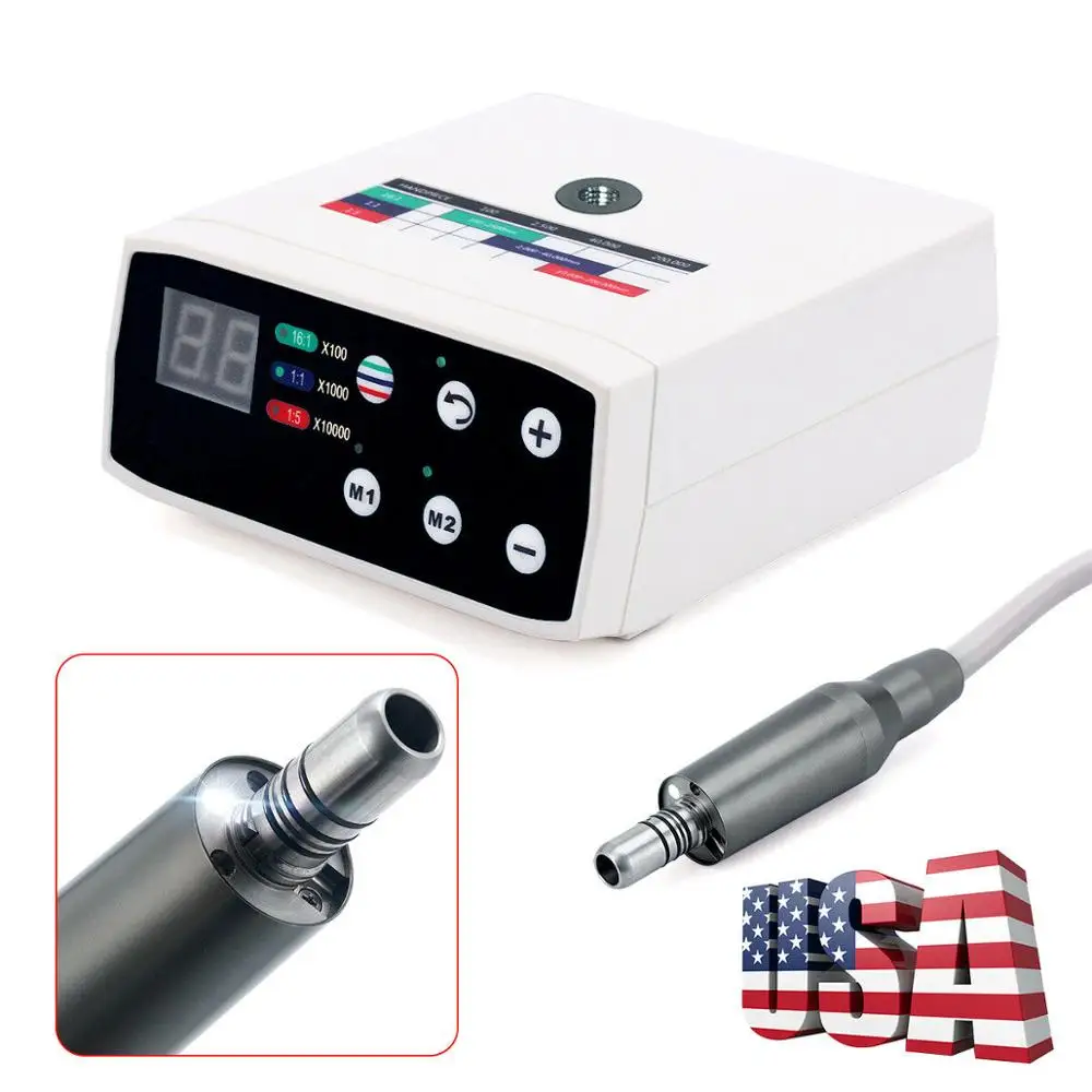  NSK Style Dental Brushless LED Electric Micro Motor 1:5 Increasing Handpiece - 4000051922166