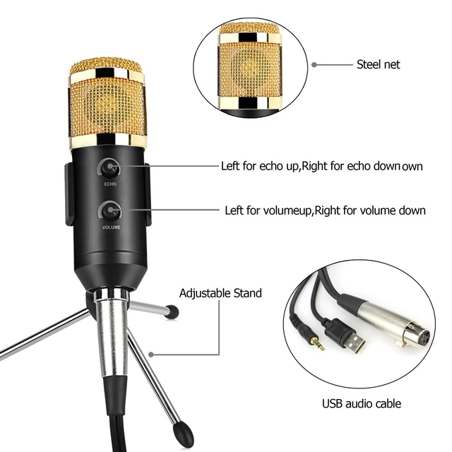 UM700 | Desktop USB Microphone with Adjustable Polar Patterns | Movo