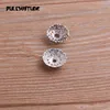  30pcs 15*15mm Two Color Receptacle Hollow Flower Letter S DIY Spaced Jewelry Accessories Charms For Jewelry Making ► Photo 2/5