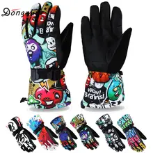 Профессиональный Для женщин Для мужчин лыжные перчатки для сноуборда перчатки для верховой езды Водонепроницаемый мотоцикл восхождение теплые Термальность зимние U7F8